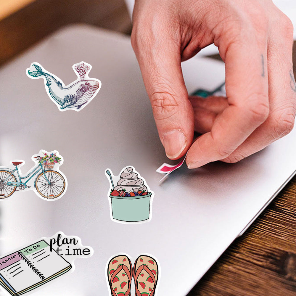 Cartoon  graffiti stickers PVC waterproof