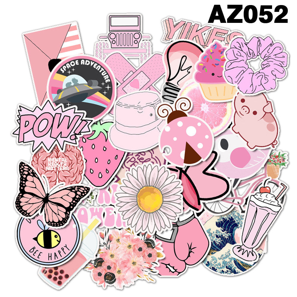 New Suitcase Stickers Waterproof Graffiti Guitar Stickers